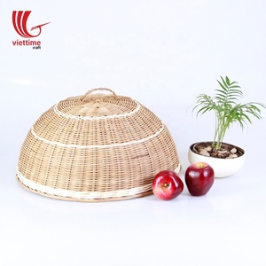Durable Eco-Friendly Rattan Food Umbrella Cover Dish Cover Carpa para restaurantes - Product Image 5