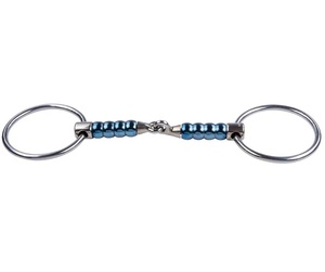 บิตม้า Shemax 2024 รุ่น OEM แฟชั่นใหม่ ผลิตในปากีสถาน สำหรับขี่ม้า คุณภาพสูง ขายส่ง รับสั่งทำ สีฟ้า บิตเหล็กหวาน - Product Image 1