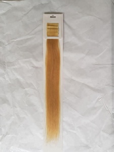 Extensión de cabello humano Remy 100%, estilo de onda recta sedosa, cinta Invisible, cabello de trama, 20 pulgadas, alto virgen, doble dibujado, satén profundo - Product Image 3