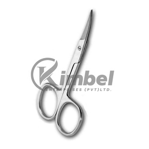 Tijeras para Uñas de Acero Inoxidable con Puntas Curvas y Afiladas para Niños y Bebés, Venta al Por Mayor - Product Image 1