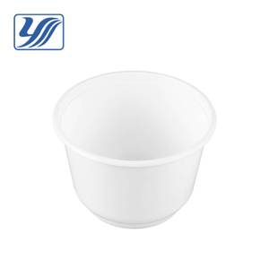 Contenedor de alimentos de PP blanco, cuenco de plástico para sopa, 14oz - Product Image 6