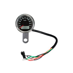 48mm Universal Motorcycle Racing Electric Speedometer with 0~140/220 KMH Range White LED CE Certified - Product Image 3