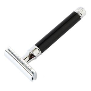 ที่กำหนดเองธรรมชาติสีดำไม้มะเกลือไม้บุรุษ Doble ขอบความปลอดภัยมีดโกน - Product Image 1