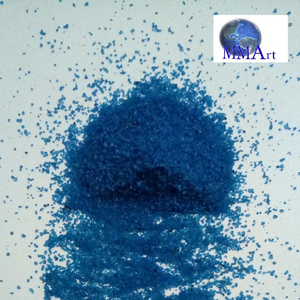 ทรายซิลิกาหินอ่อนสีขาวธรรมชาติ คุณภาพพรีเมียม ทรายไมค์เคลือบสีน้ำเงิน รูปทรงเม็ด - Product Image 1