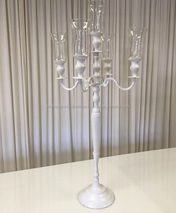 Elegant Design Glittering Bling Silver <b>Candelabra</b> for Easter Home Decoration 5-Arm Candle Holder Eco-Friendly Indoor Outdoor Use - Product Image 4