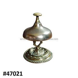 Metal Hotel Lobby Desk Counter Bell - Product Image 1