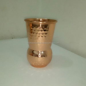Vaso martillado de cobre de uso de verano con mango de latón en tazas de mula de Moscú de cobre de uso de Hotel de Metal antiguo barato de bajo costo - Product Image 2