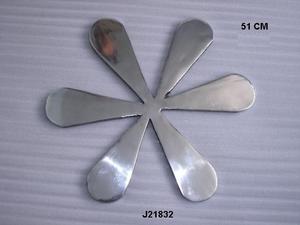 Cuillère et fourchette murales en aluminium moulé de haute qualité, finition polie miroir, sculptures murales en métal pour la décoration intérieure en gros - Product Image 6