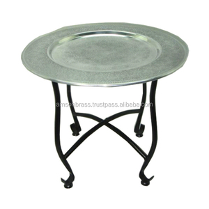 Estilo Vintage hogar jardín grabado diseño decorativo mesa de centro de calidad superior sala de estar Mesa marroquí - Product Image 6