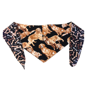 Wholesale Custom Printed Eco-Friendly Plaid Soft Cotton Triangular <b>Dog</b> Bandanas Summer Fashion Pet Apparel Accessories Bulk - Product Image 3