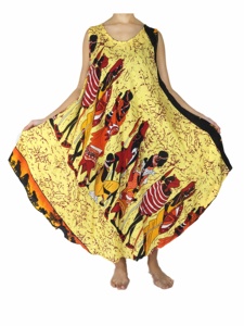 ชุดเดรสลำลองแบบร่มเถื่อนแอฟริกันสำหรับฤดูร้อน - Product Image 2