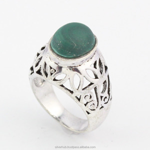 Anillo de Plata de Ley 925 Hecho a Mano con Piedras Preciosas y Engaste de Bisel para Boda y Aniversario - Product Image 3