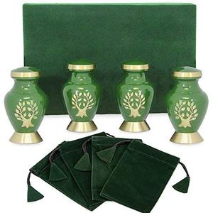 Urnas Funerarias de Latón Hechas a Mano al por Mayor, Elegantes y Lujosas, Estilo Americano, para Cenizas Humanas de Adultos - Product Image 5