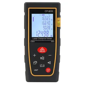 CP-80S 80m Mini lazer telemetre lazer mesafe ölçer elektronik ölçüm cihazı