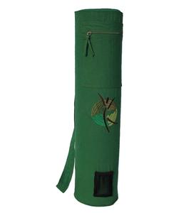 Bolsa de Transporte para Esterilla de Yoga de Algodón Orgánico con Correa, Ecológica, Duradera, Ligera, Reutilizable, Lavable y Plegable para Gimnasio y Viajes - Product Image 1
