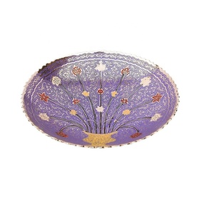 Cuenco decorativo de metal grande de estilo antiguo, diseño martillado personalizado para comedor y regalos, fabricado por mayorista - Product Image 3