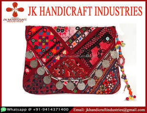 Embroidery Rajasthani Handmade Ethnic Banjara Sling <b>Bag</b> - Product Image 3