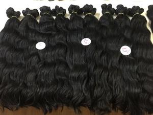 Bundles d'extension de tissage humain Remy cambodgien non traités naturel noir style vague doux Double trame HD dentelle disponible dentelle de perruque - Product Image 2