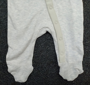 Bebé niño niña Unisex Footies 100% algodón verano manga completa Cierre de botón Bangladesh Stock lote excedentes etiquetas de marca - Product Image 3