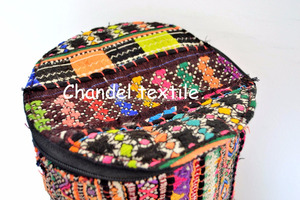 Banjara, único en su tipo, hecho a mano, estilo étnico antiguo, bolsa de esterilla de Yoga, forro de lona bordado Vintage, bolsos de cadena con cierre de cremallera - Product Image 2