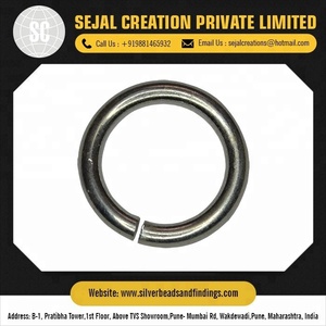 Top vente 925 argent 12mm rond anneaux de saut fournisseur en vrac pour la fabrication de bijoux-Sejal création résultats de bijoux - Product Image 5