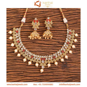 Collier classique, Imitation de bijoux, vente en gros, 18061 rubis - Product Image 1