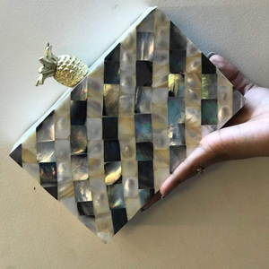 Elegante Bolso de Mano de Nácar Hecho a Mano para Mujer, Estilo Clásico, Cuentas Exquisitas para Bodas y Ocasiones Especiales - Product Image 2