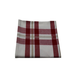 Toalla de té Mejor diseño de rayas Toalla de té de algodón de alta calidad Calidad de exportación MOQ bajo al mejor precio al por mayor en la India. - Product Image 1