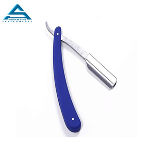 Instruments de beauté pliants légers 50g en gros Rasoir de barbier droit en acier inoxydable pour le rasage des soins personnels - Product Image 2