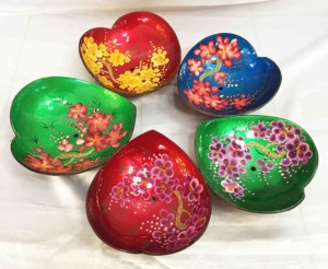 Handmade เวียดนาม Lacquer มะพร้าวชาม (Ms Sandy 84587176063) - Product Image 5