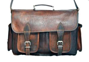 Sac à bandoulière zippé de luxe en cuir véritable unisexe grand fourre-tout décontracté sac à dos pour ordinateur portable LGB-0014 de gros - Product Image 3