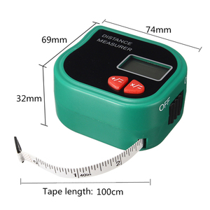 CP-3001 ultrasónico medidor de distancia de mano telémetro medida y accesorios osciloscopios con una cinta. - Product Image 3