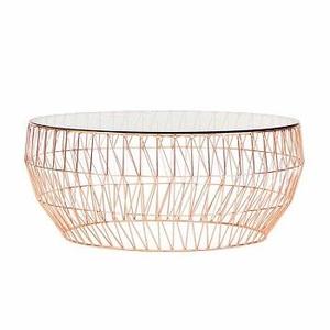 Meubles de salon en métal de qualité Table basse décorative pour la maison de couleur grise au design classique - Product Image 2