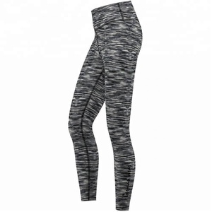 กางเกงเลคกิ้ง2สีสำหรับผู้หญิง,กางเกงโยคะ3ชั้นสีล้วนผ้าพันขา - Product Image 2