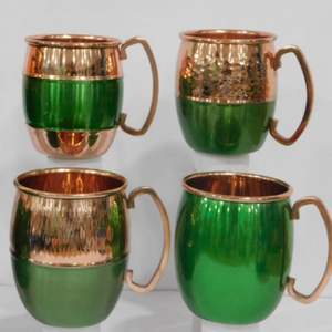 Hot Selling Eco-Friendly Stainless Steel Barrel-Shaped <b>Moscow</b> <b>Mule</b> and Coffee Tumblers in Different Colors for Party Drinking - Product Image 2