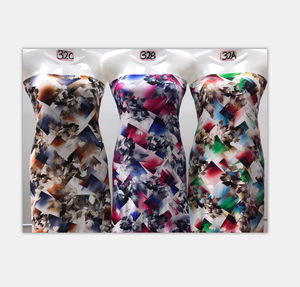 أزياء مخصصة تصميم الاستوائية طباعة على نحو سلس قماش فيسكوز - Product Image 3