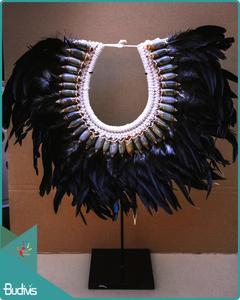 Collar Tribal al por Mayor en Soporte, Decoración del Hogar, Diseño de Interiores, Joyería de Arte de Nueva Guinea - Product Image 6