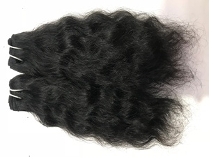 Paquets de cheveux vierges Remy avec fermeture à lacet couleur blonde 613 cheveux indiens avec extension de cheveux humains bruts vague de corps - Product Image 4