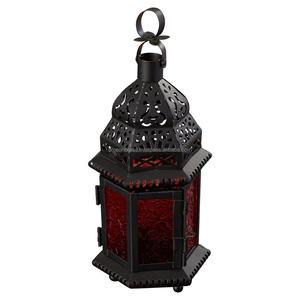 <b>Candle</b> <b>Lantern</b> Wedding Decorative Perforated Metal <b>Lantern</b> Metal Iron Decorative <b>Candle</b> <b>Lantern</b> - Product Image 2