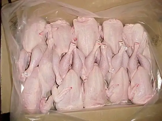 खरीदें गुणवत्ता ग्रेड एक हलाल पूरे जमे हुए चिकन