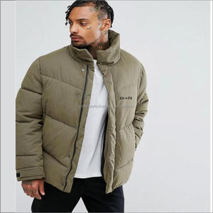 Veste à bulles noire pour hommes, vestes matelassées et rembourrées, veste d'hiver extérieure épaisse et chaude personnalisée de haute qualité, vente en gros en vrac - Product Image 4