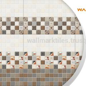 Nouveau design de carreaux muraux en céramique émaillée multicolore et de carreaux de sol en porcelaine Meilleure décoration intérieure pour les murs et les sols - Product Image 1