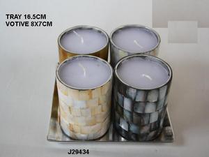 Velas de recipiente de cobre, también se pueden pedir solo vasos con accesorios de cera, vasos de Metal - Product Image 5