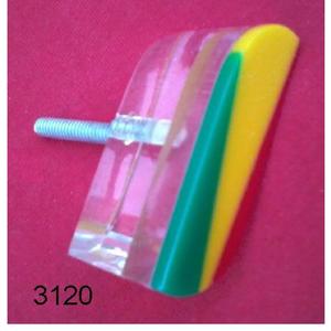 Poignée de porte multicolore-Bouton de tiroir en céramique-Bouton de commode-Poignées de porte florales-Poignée de tiroir-Boutons de commode - Product Image 2