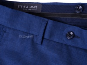 2021 nouveau produit hommes affaires Style coton coupe ajustée pantalon taille moyenne - Product Image 4