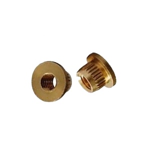 น็อตทองเหลืองเคาะอินนอต M3คุณภาพสูงผิวขัดเงา - Product Image 1