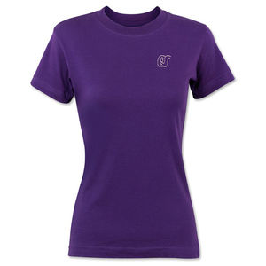 Camiseta con logotipo personalizado de estilo informal para verano Tallas grandes Patrón sólido con decoración y bordado de tinte de corbata - Product Image 4