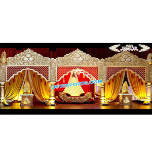 Glorioso musulmán Nikah etapa de decoración boda escenario fabricante de boda escenario para la venta - Product Image 1