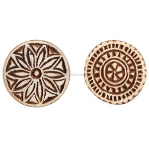 Nouveaux blocs d'impression de toile en bois vintage faits à la main blocs en bois indiens - Product Image 1