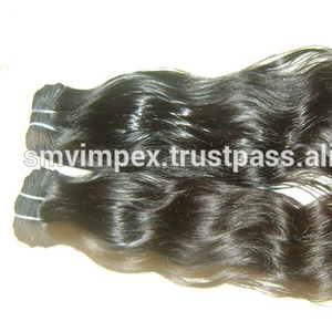 100% Cabello indio crudo sin procesar tejido de India 2025 Temple Cabello humano tejido y paquetes de cabello - Product Image 3